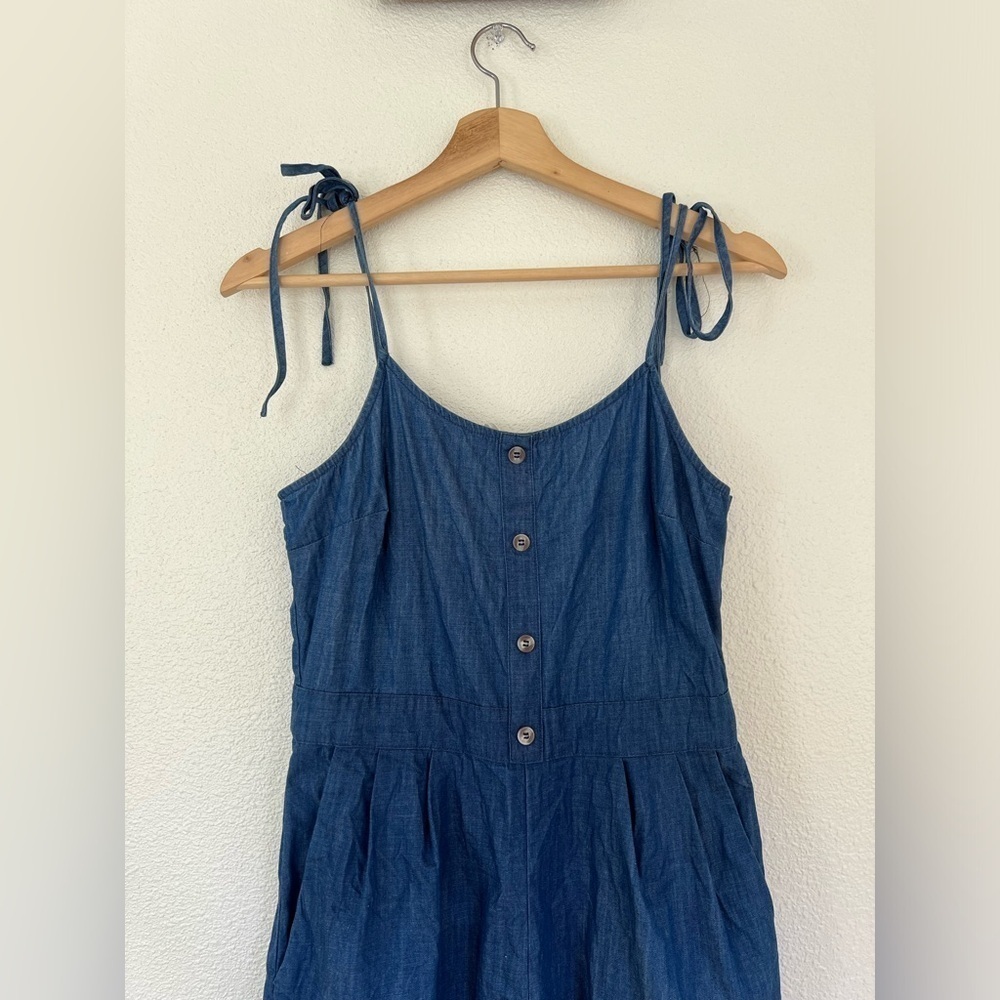 EVIDNT Chambray Jumpsuit - Picture 5 of 10